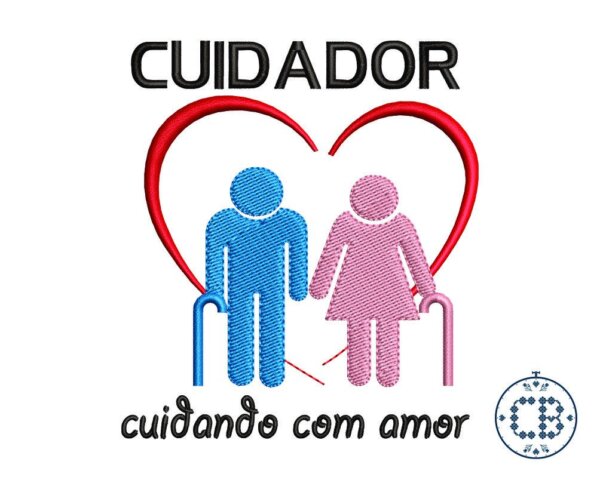 Matriz de Bordado - Cuidador de Idosos R01