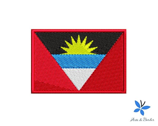 Matriz de Bordado - Bandeira Antigua e Barbuda