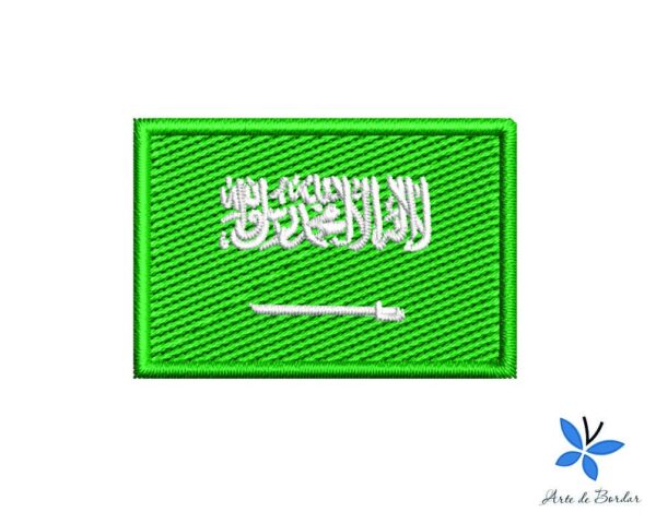 Matriz de Bordado - Bandeira Arabia Saudita