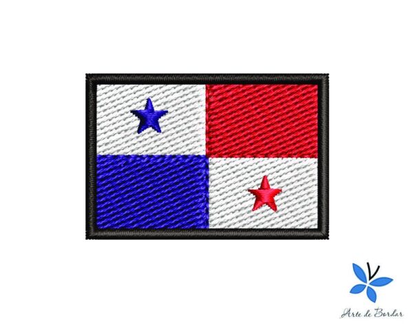 Matriz de Bordado - Bandeira Panama
