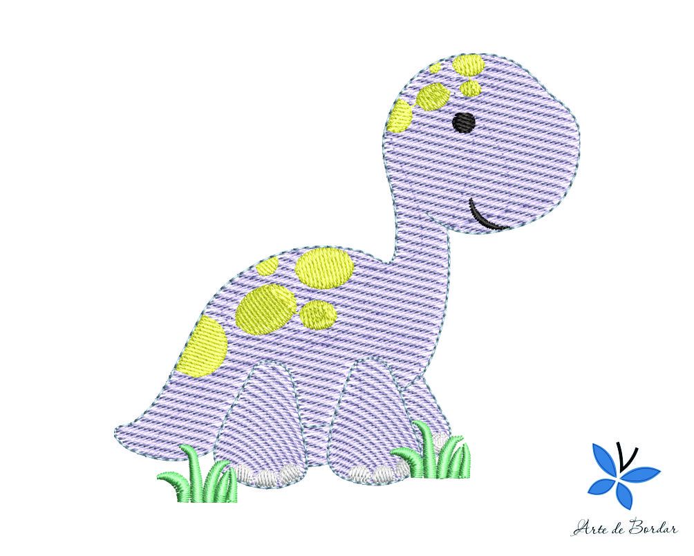Matriz de Bordado - Dinossauros 026 - comunidadedobordado.com