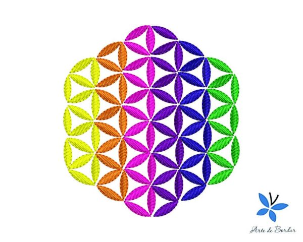 Matriz de Bordado - Mandala 004