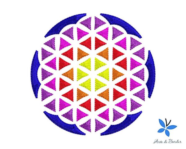 Matriz de Bordado - Mandala 005