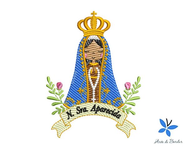 Matriz de Bordado - Nossa Senhora Aparecida 026