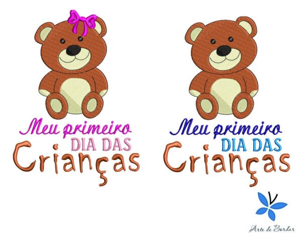 Matriz de Bordado - Primeiro Dia das Crianças 001