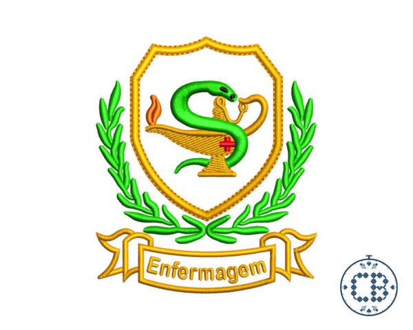 Matriz de Bordado - Enfermagem R33