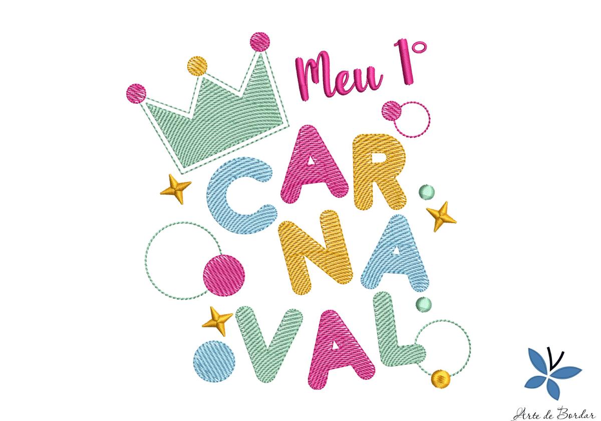 Matriz bordado carnaval 020