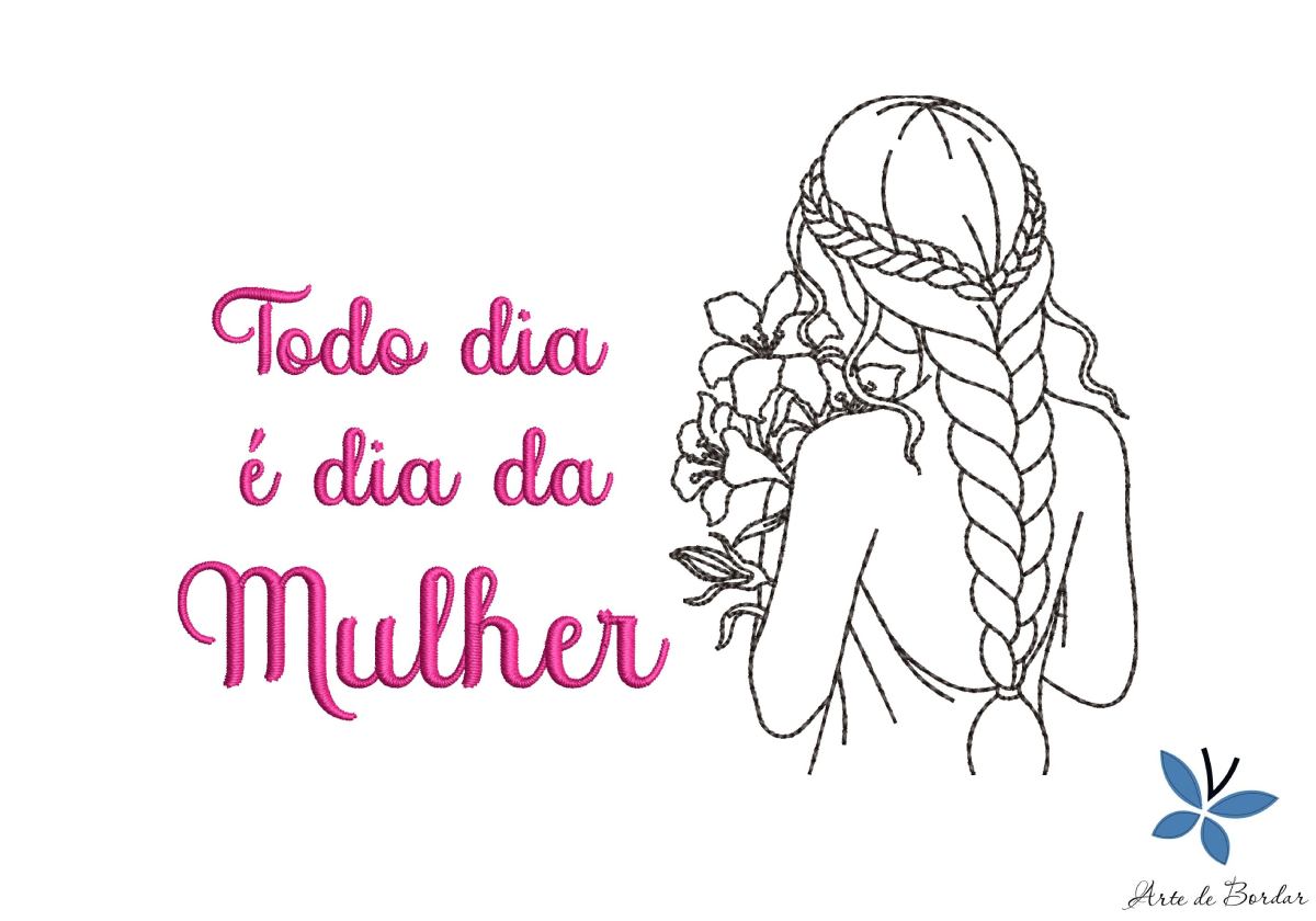 matriz bordado dia da mulher 011