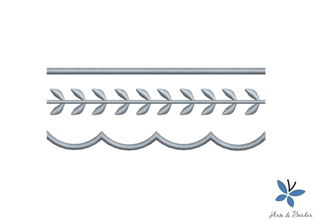 matriz de bordado barrado 036