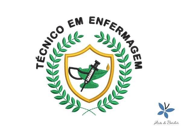 Matriz de Bordado - Técnico em Enfermagem 030