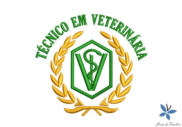 Matriz de Bordado - Técnico em Veterinária 001