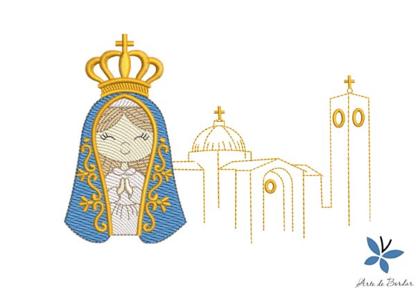 Matriz de Bordado - Nossa Senhora Aparecida 034